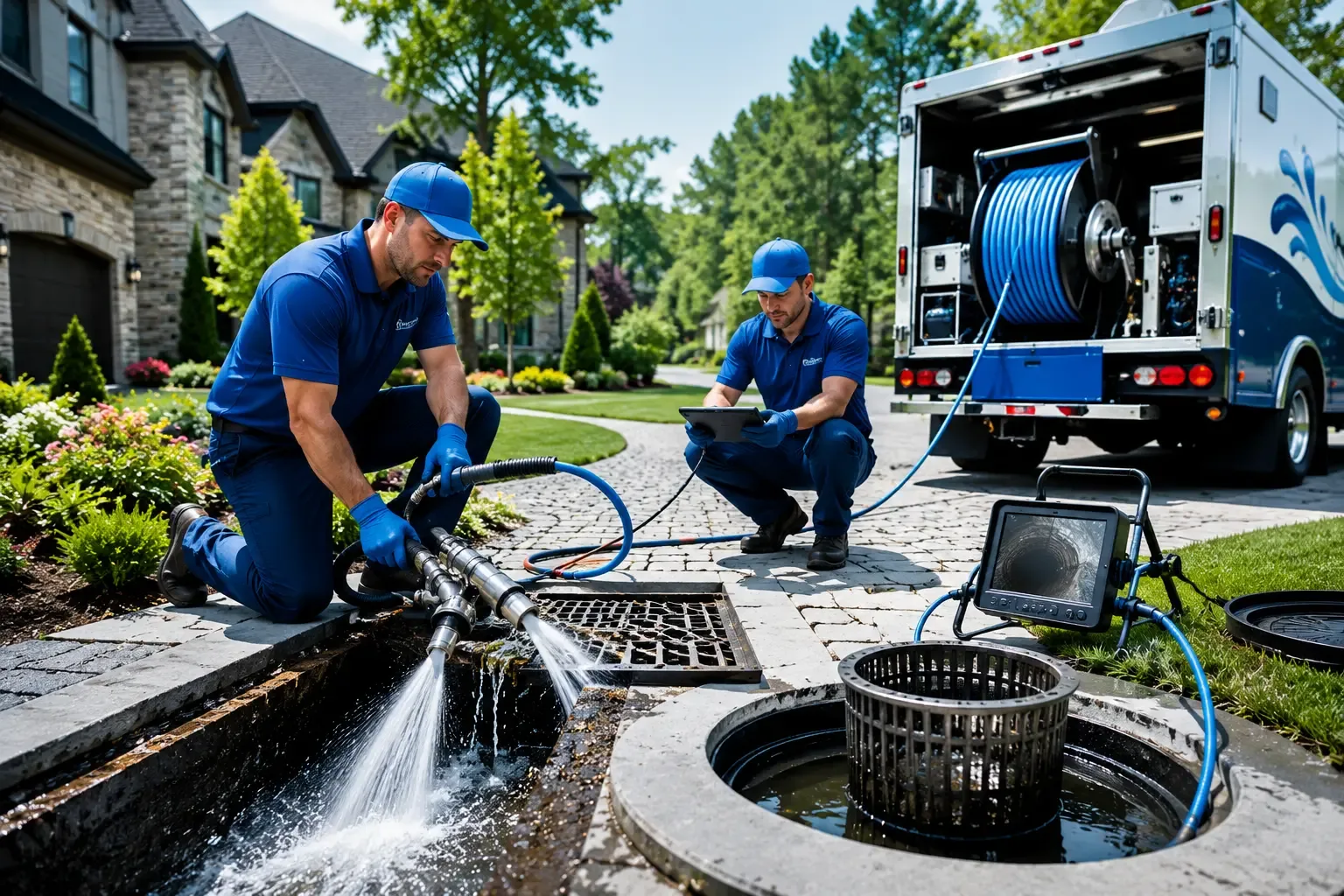 Local outdoor drain cleaning professionals in New Castle, VA